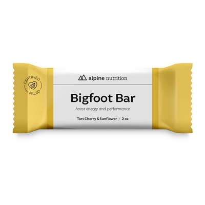BigfootBar Tart Cherry/Sunflower Paleo, 2oz bar
