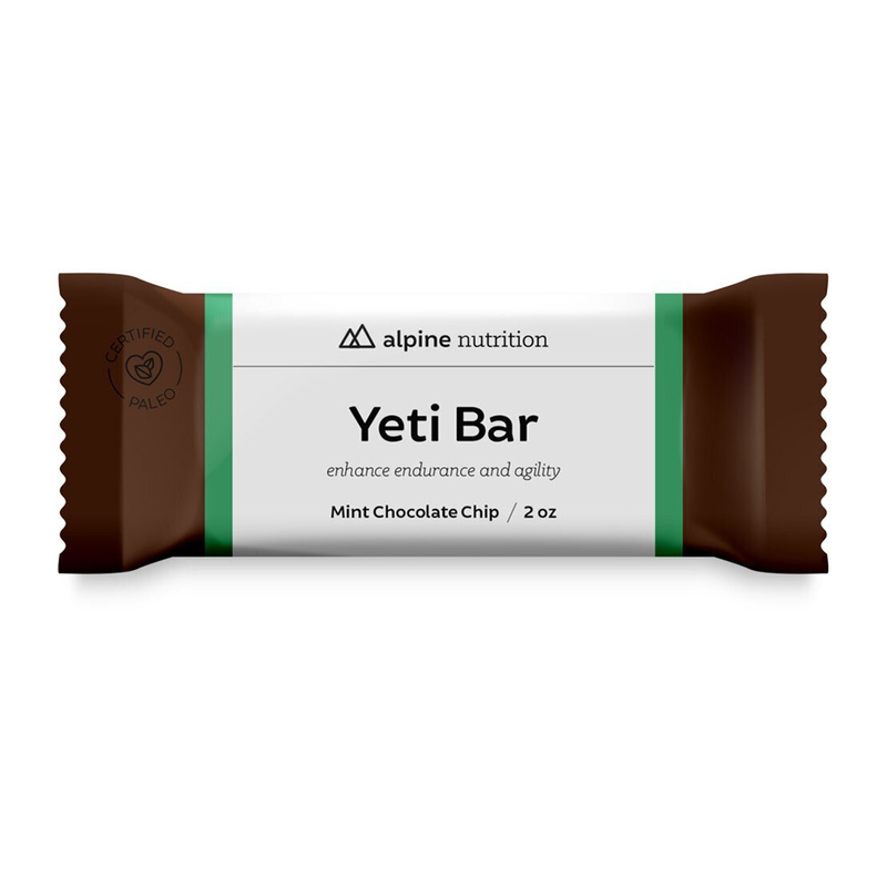 YetiBar Mint Chocolate Chip, 2oz bar image number null