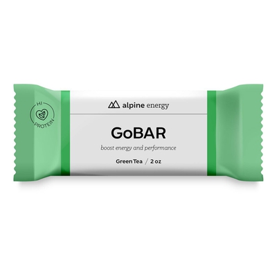 GoBar Green Tea Hi Protein, 2oz
