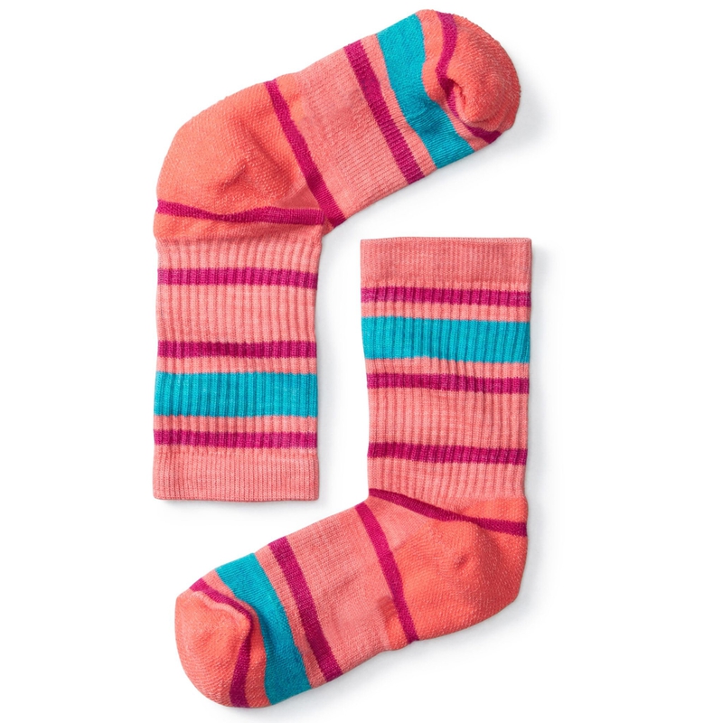 Kids' wool Striped Hike Light Crew image number null