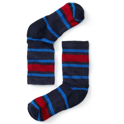 Kids' wool Striped Hike Light Crew