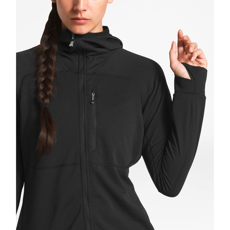 Women's Rainier Integrum Grid Fleece Hoodie image number null
