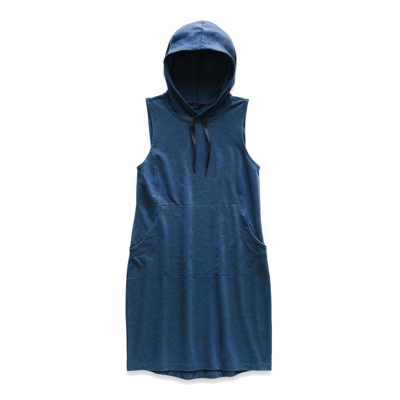 Women&rsquo;s Bayocean Sleeveless Hooded Dress image number null
