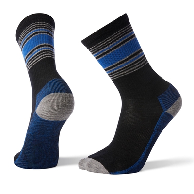 Wool Hike Striped Light Crew