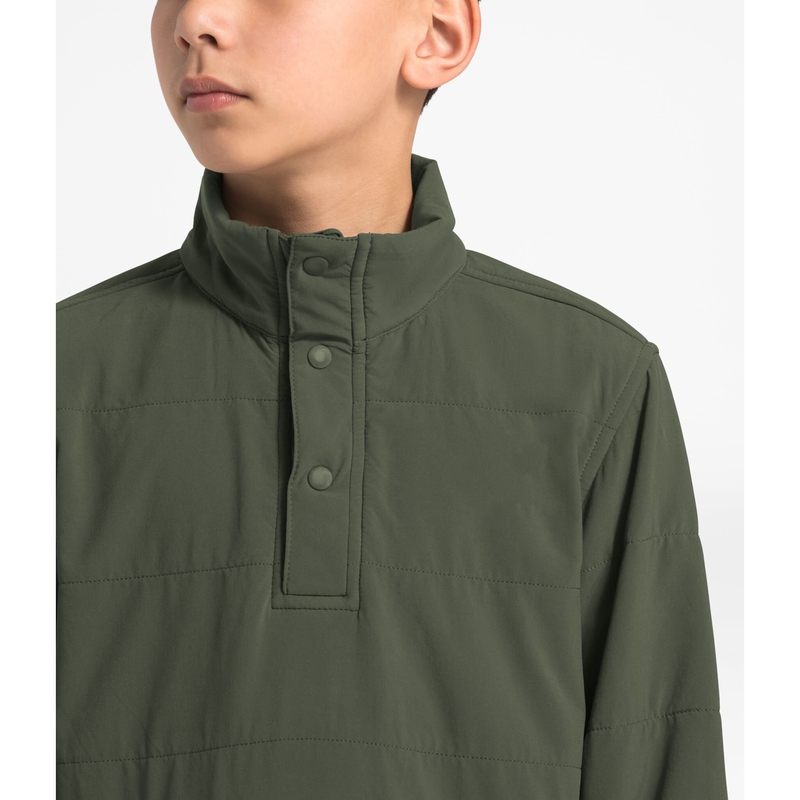 Boys&rsquo; Mountain Sweatshirt &frac14; Snap Neck image number null