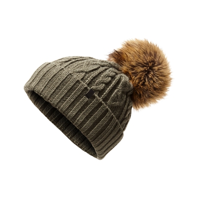 Women's Oh-mega Fur Pom Beanie