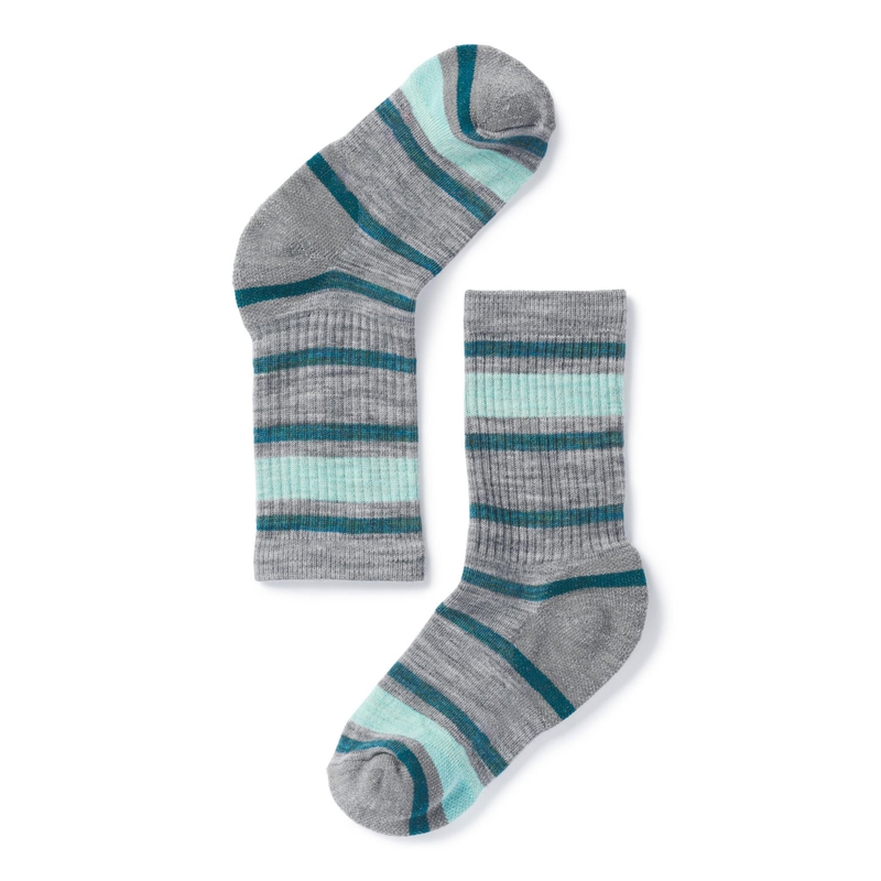 Kids' wool Striped Hike Light Crew image number null