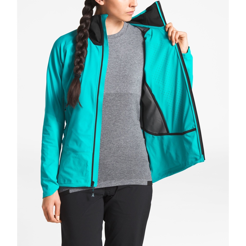 Women's Rainier L4 Windproof Soft Shell Hoodie image number null