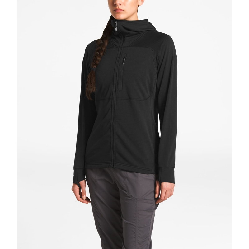 Women's Rainier Integrum Grid Fleece Hoodie image number null