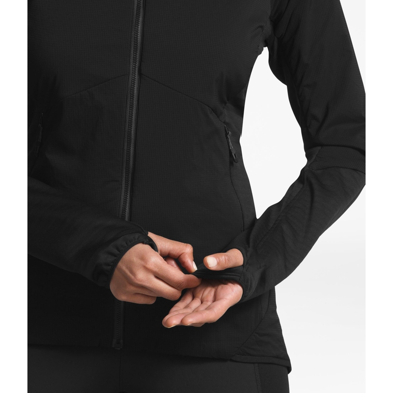 W Regulate Light Fleece Hybrid Hoodie image number null