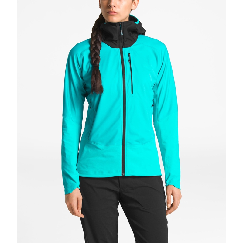 Women's Rainier L4 Windproof Soft Shell Hoodie image number null