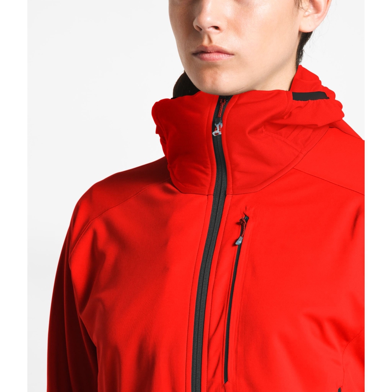 Women's Rainier L4 Windproof Soft Shell Hoodie image number null