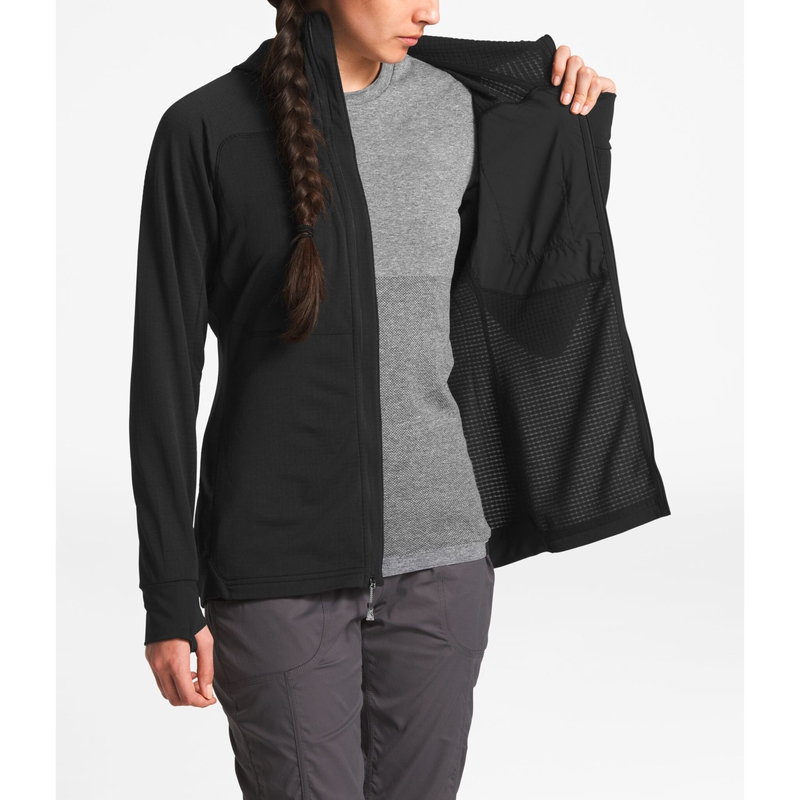 Women's Rainier Integrum Grid Fleece Hoodie image number null