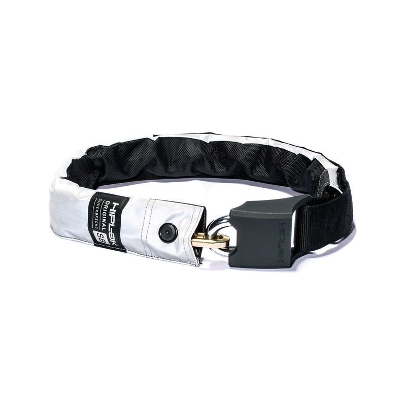 Hiplok Original Silver High Security Wearable Chain Lock image number null