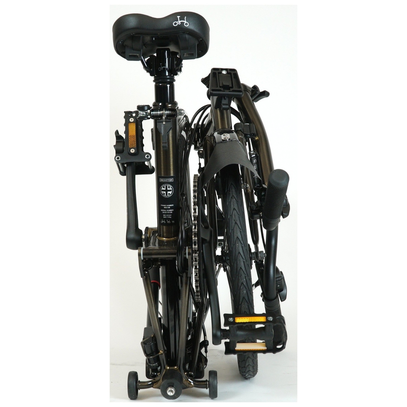 Brompton M6L Black Edition Folding Bike image number null