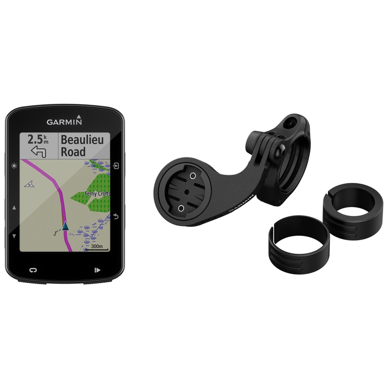 Garmin Edge 520 Plus Advanced GPS Bike Computer - Mountain Bike Bundle
