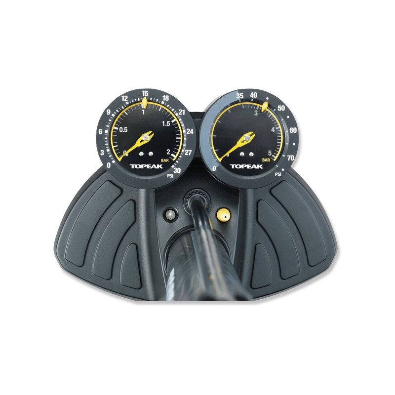 Topeak JoeBlow Dualie Floor Pump image number null