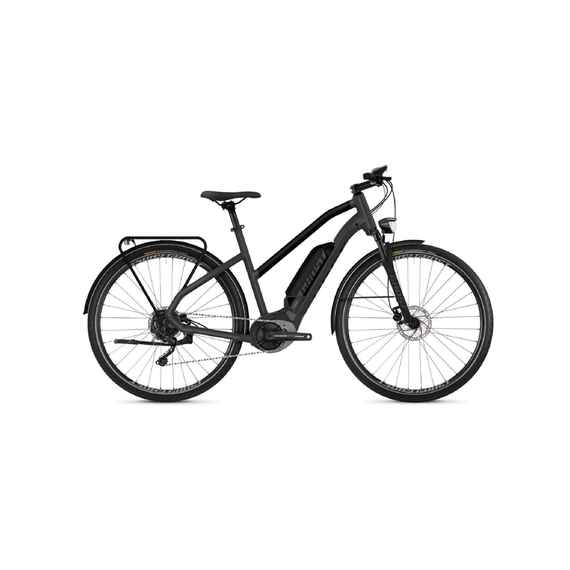 GHOST Hybride Square Trekking B1.8 AL Step-Through Electric Bike - 2019 image number null