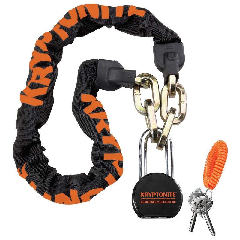 Kryptonite Chain Lock with Moly Padlock image number null
